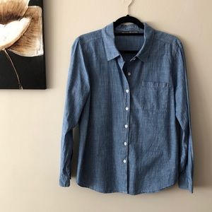 Chambray Button Down Shirt